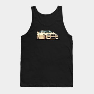 Beige BMW E46 M3 Tank Top